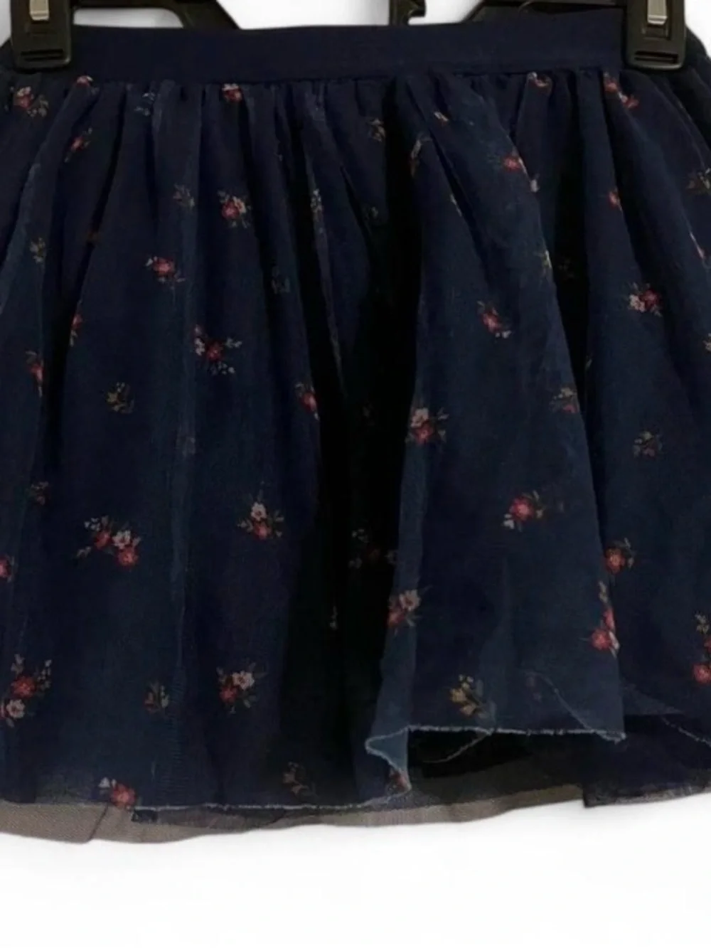 OshKosh B'gosh Navy Floral Tiered Girls' Skirt
